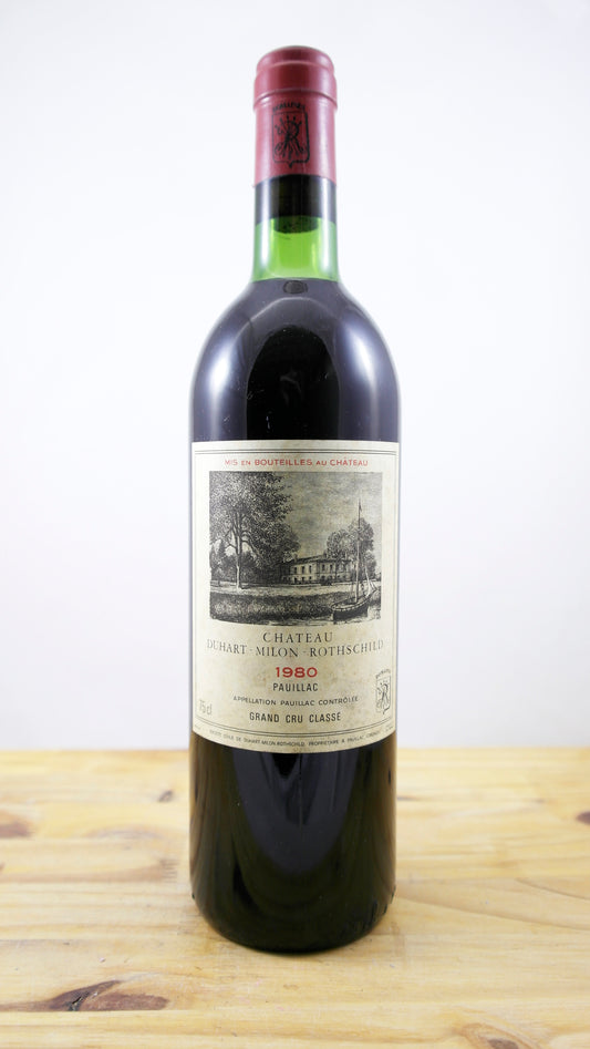 Vin Année 1980 Château Duhart-Milon-Rotschild