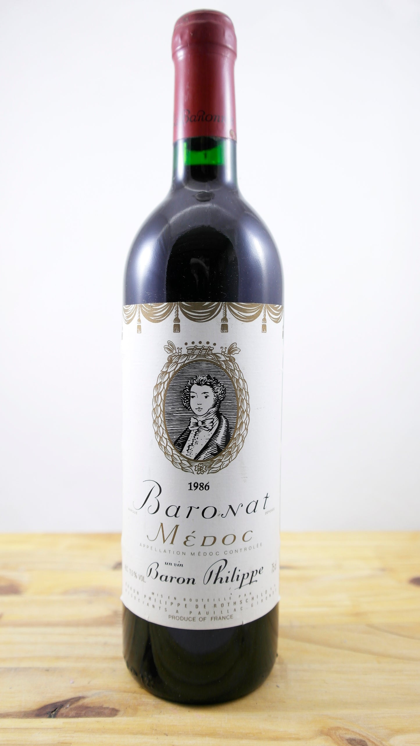 Vin Année 1986 Baronat Rotschild