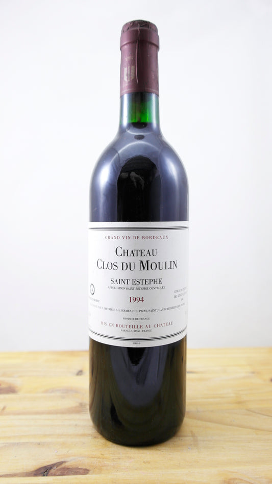 Vin Année 1994 Château Clos du Moulin