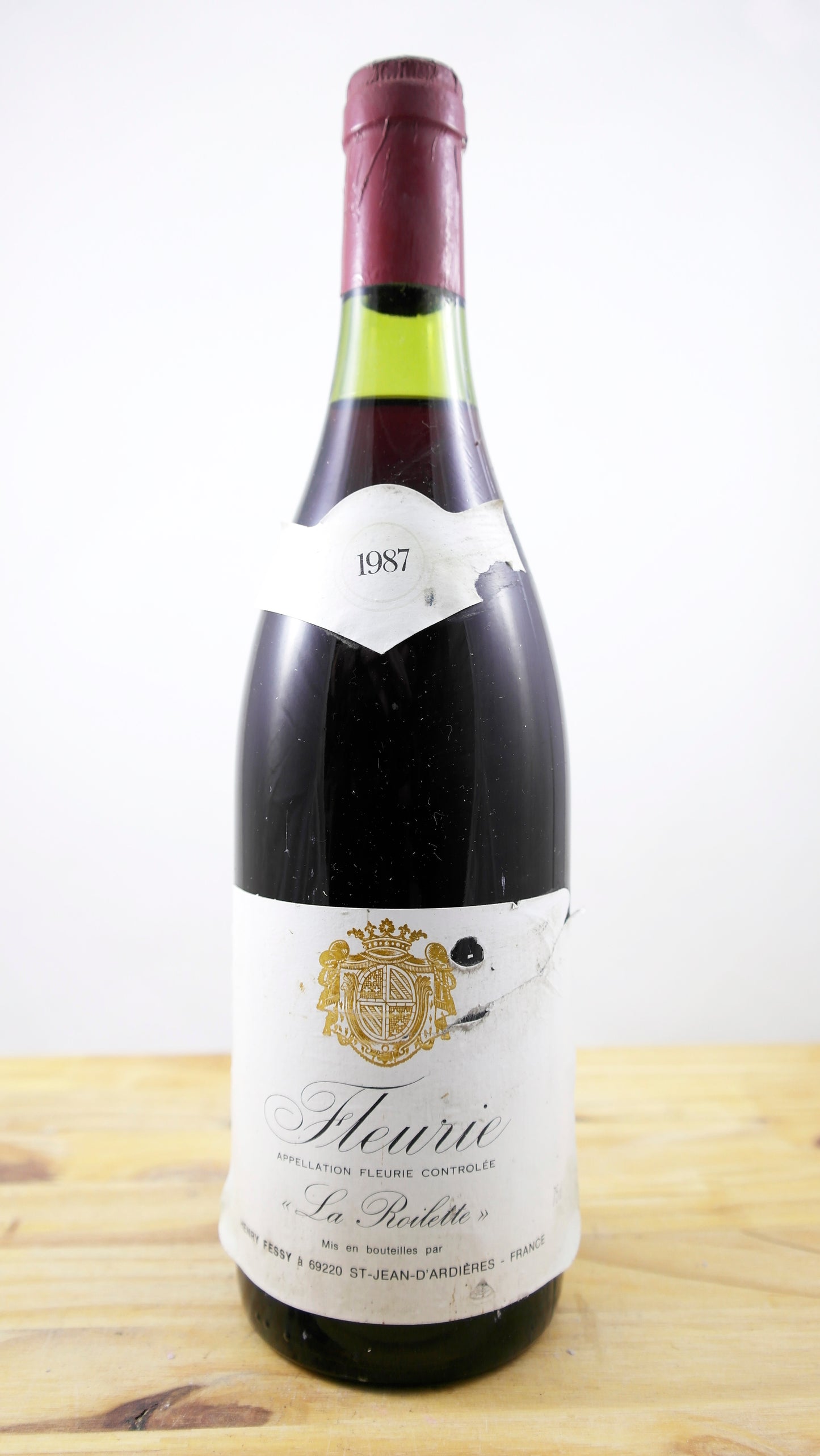 Vin Année 1987 Fleurie La Roilette