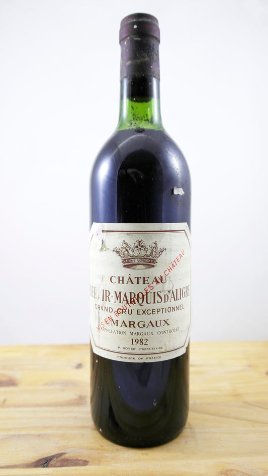 Vin Année 1982 Château Bel Air-Marquis d'Aligre
