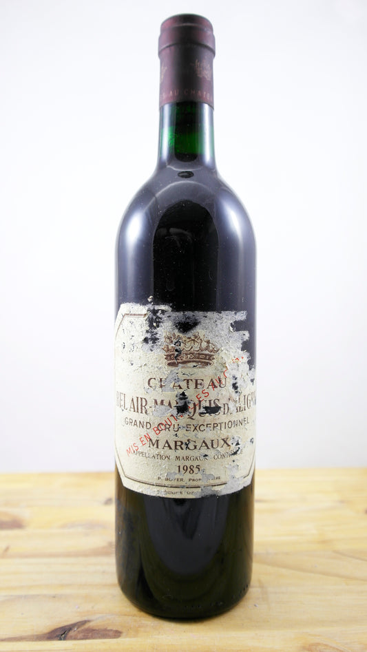 Vin Année 1985 Château Bel Air-Marquis d'Aligre EA