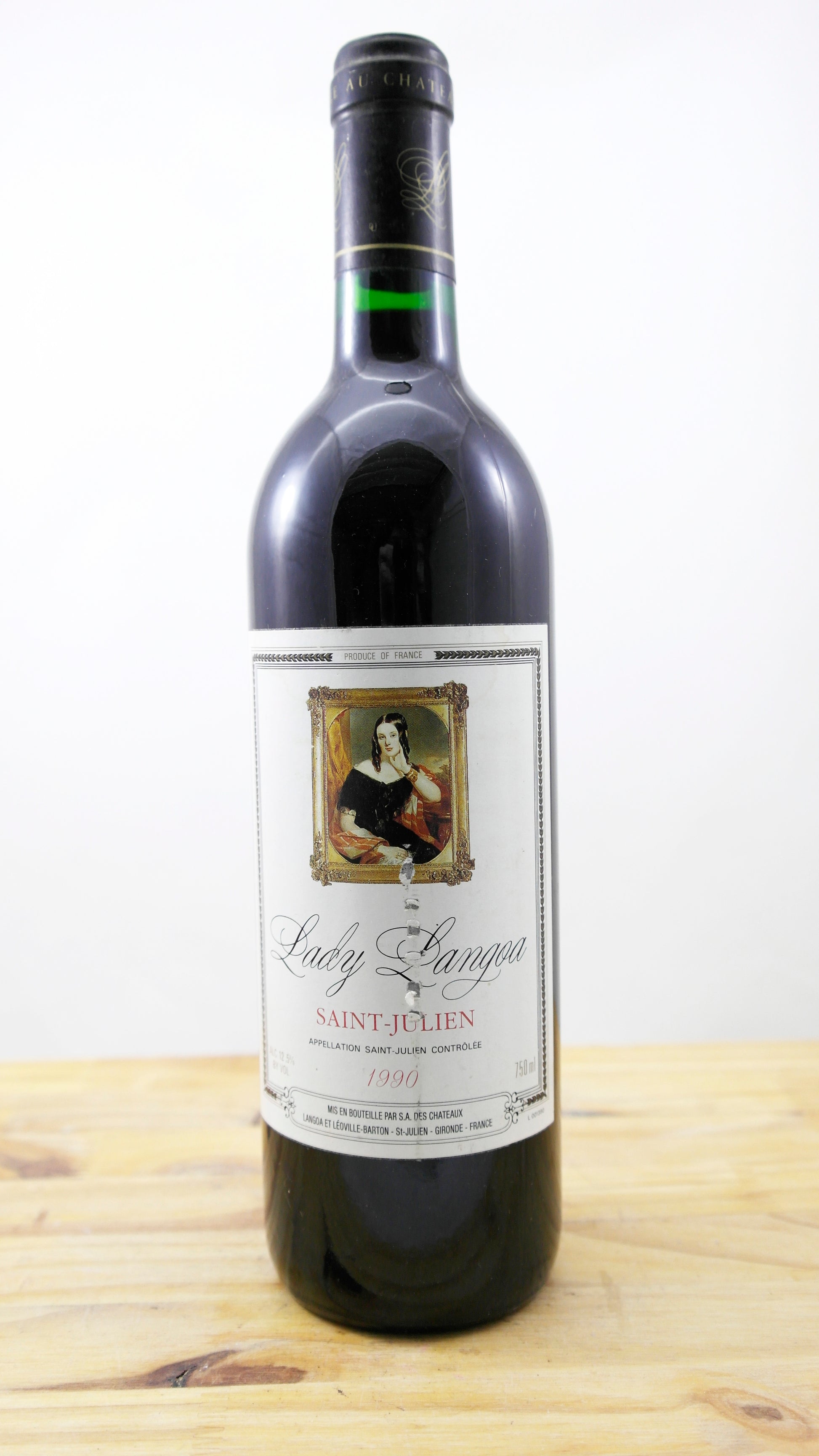 Vin Année 1990 Lady Langoa ELA