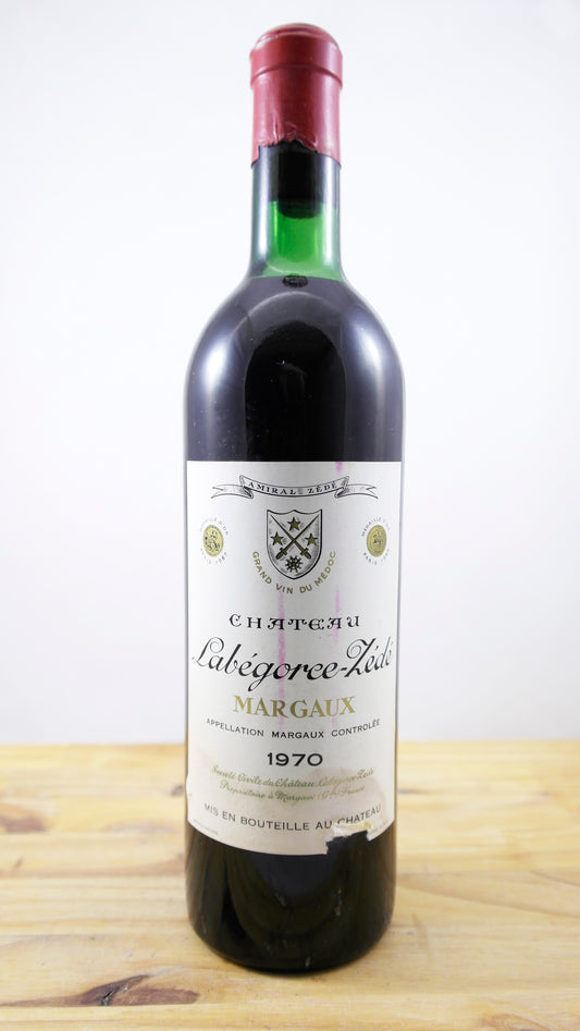 Vin Année 1970 Château Labegorce-Zédé CA