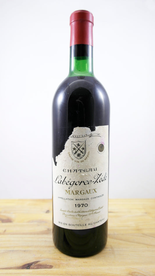 Vin Année 1970 Château Labegorce-Zédé EA