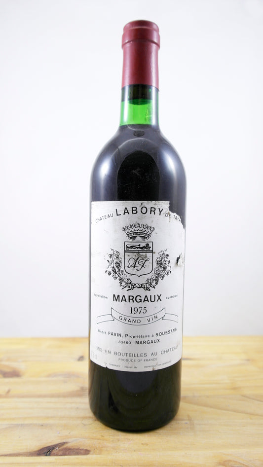 Vin Année 1975 Château Labory de Tayac ELA
