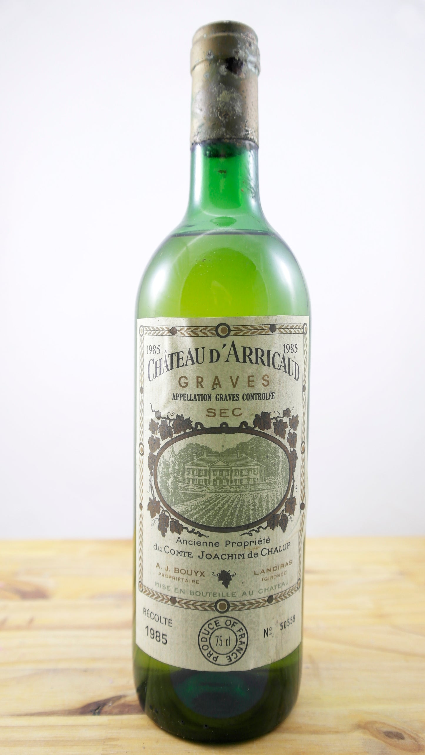 Vin Année 1985 Château d'Arricaud CA