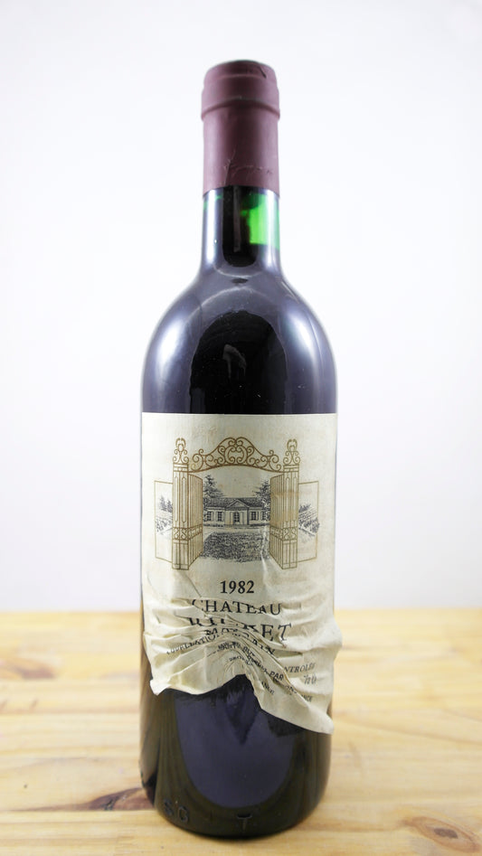 Vin Année 1982 Château Richet EDT