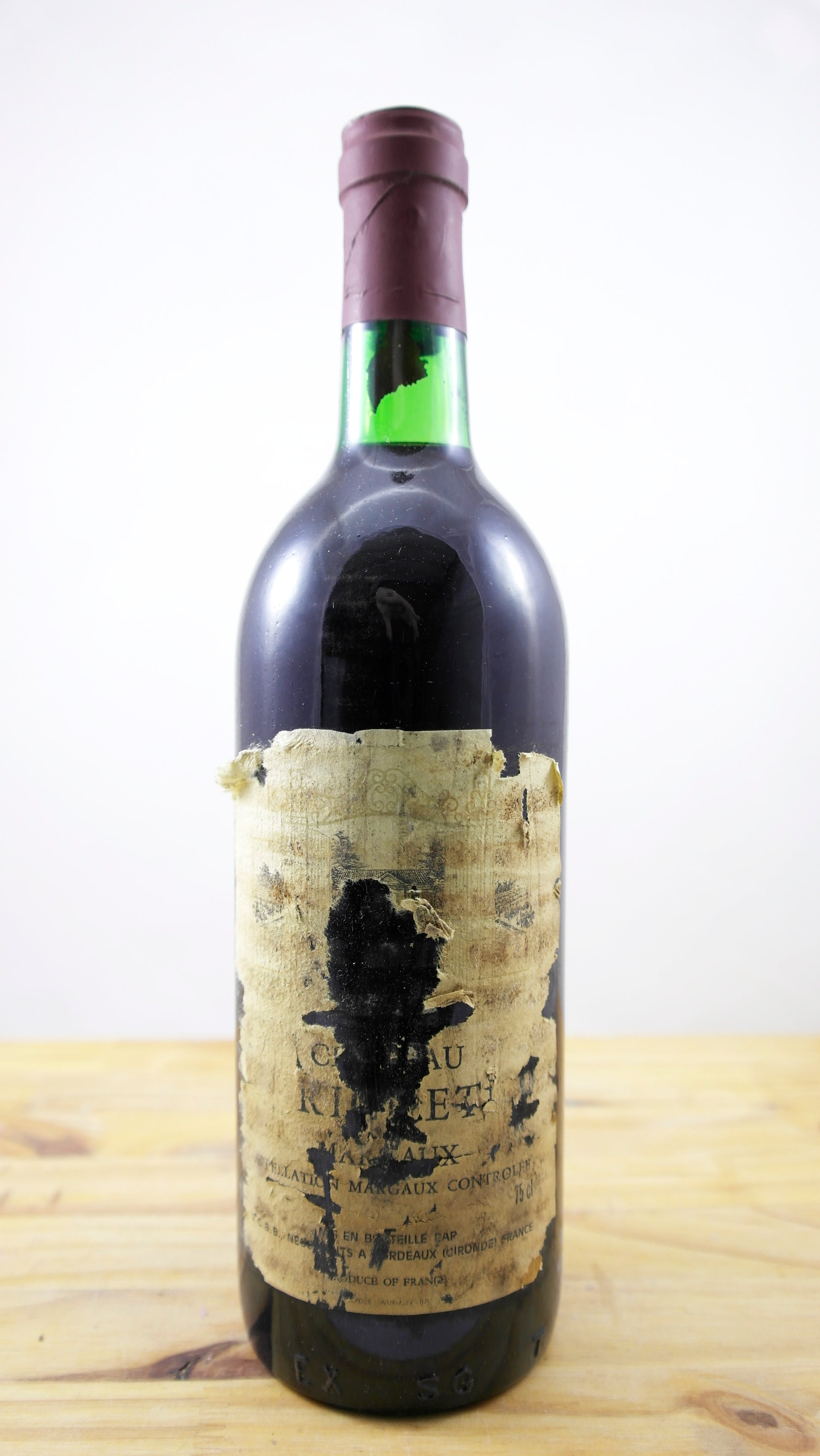 Vin Année 1982 Château Richet MI