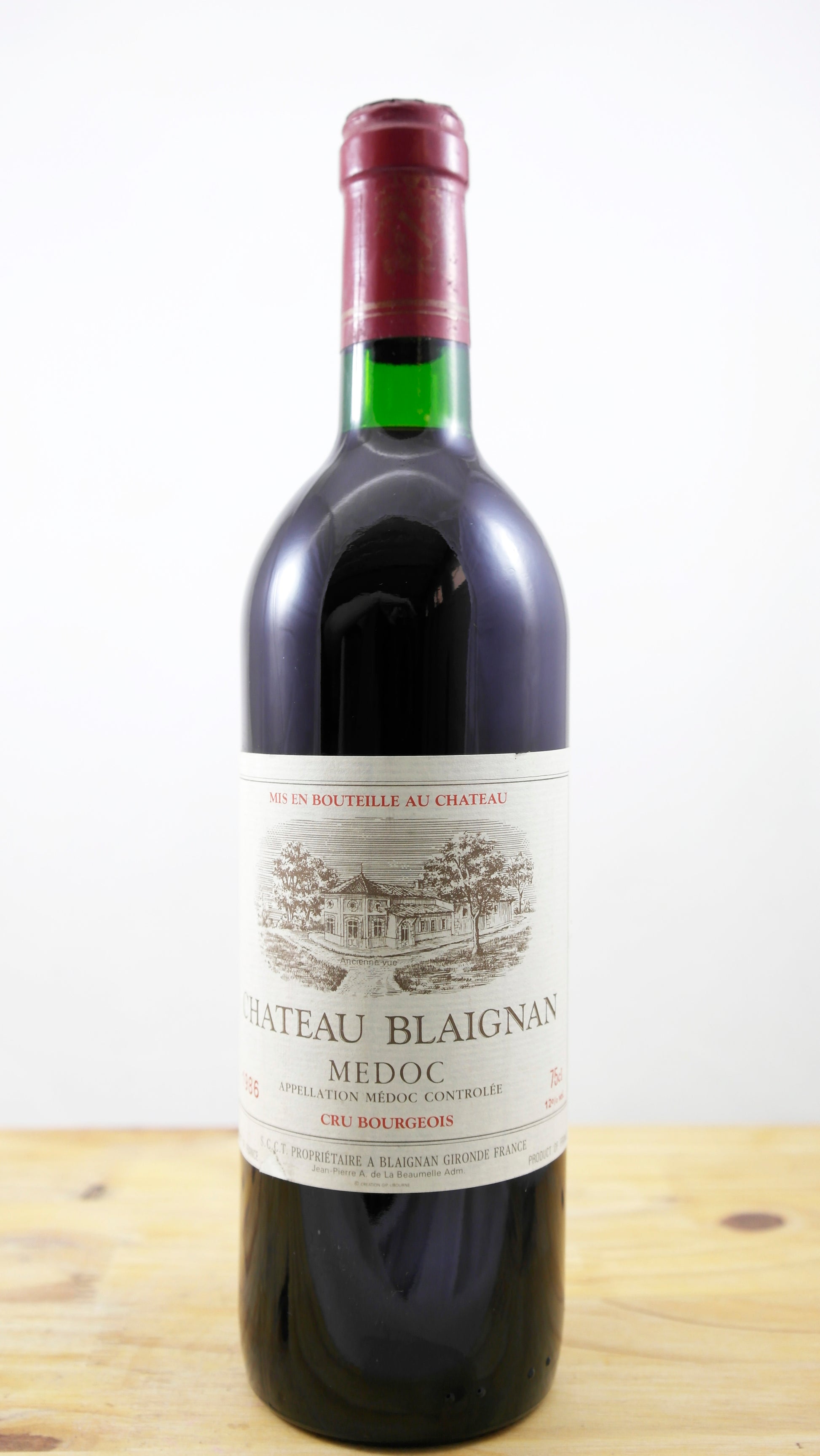 Vin Année 1986 Château Blaignan