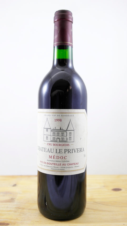 Vin Année 1998 Château Le Privera