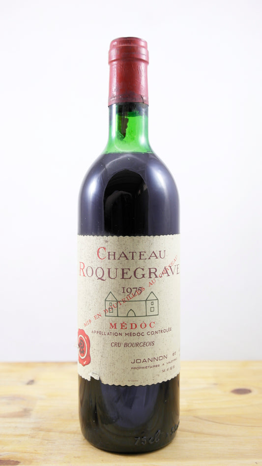 Vin Année 1975 Château Roquegrave