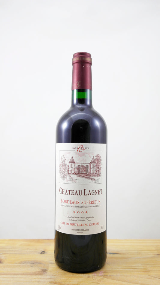 Vin Année 2004 Château Lagnet