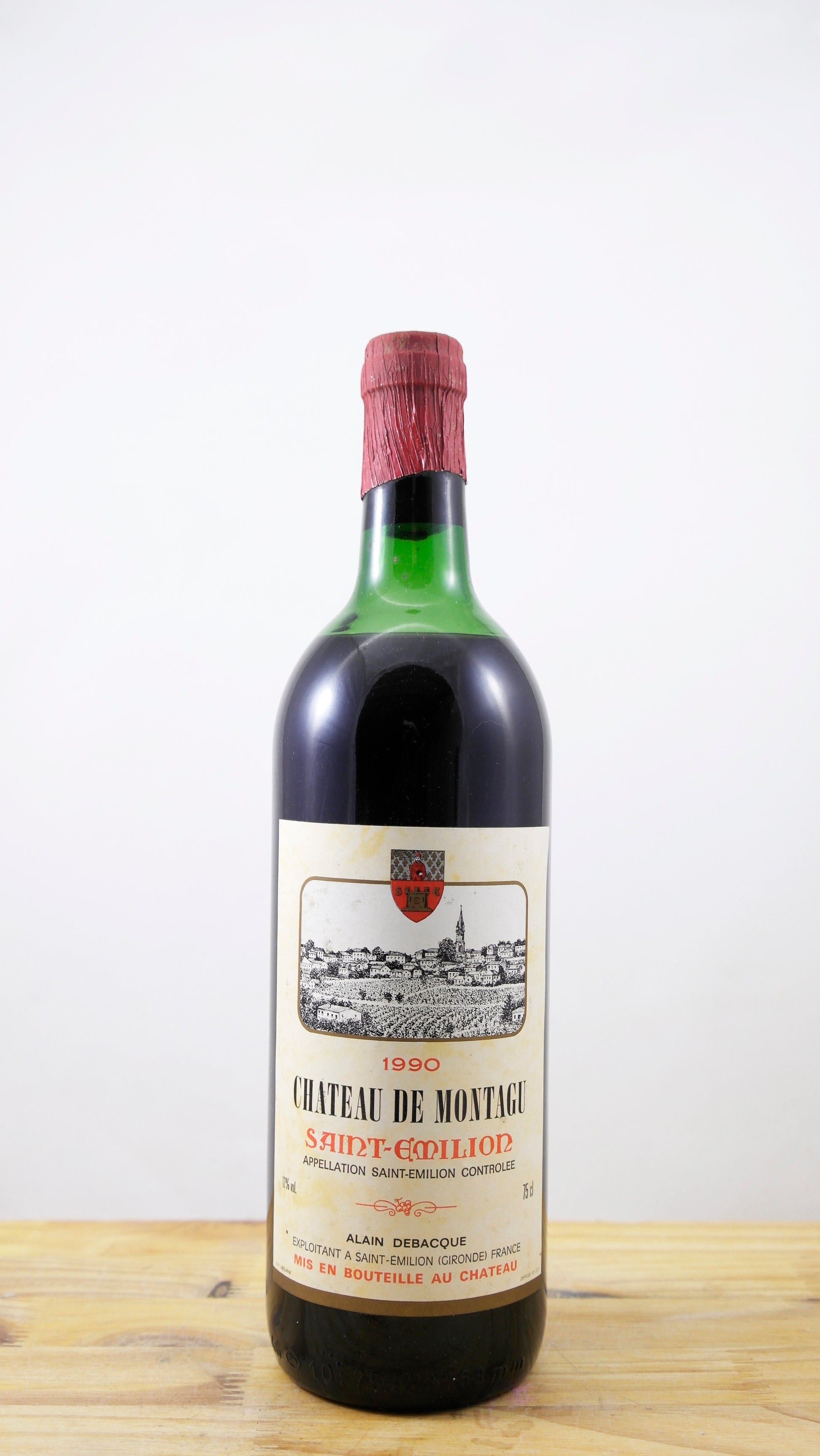 Vin Année 1990 Château de Montagu