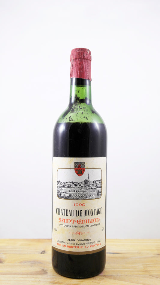 Vin Année 1990 Château de Montagu CA