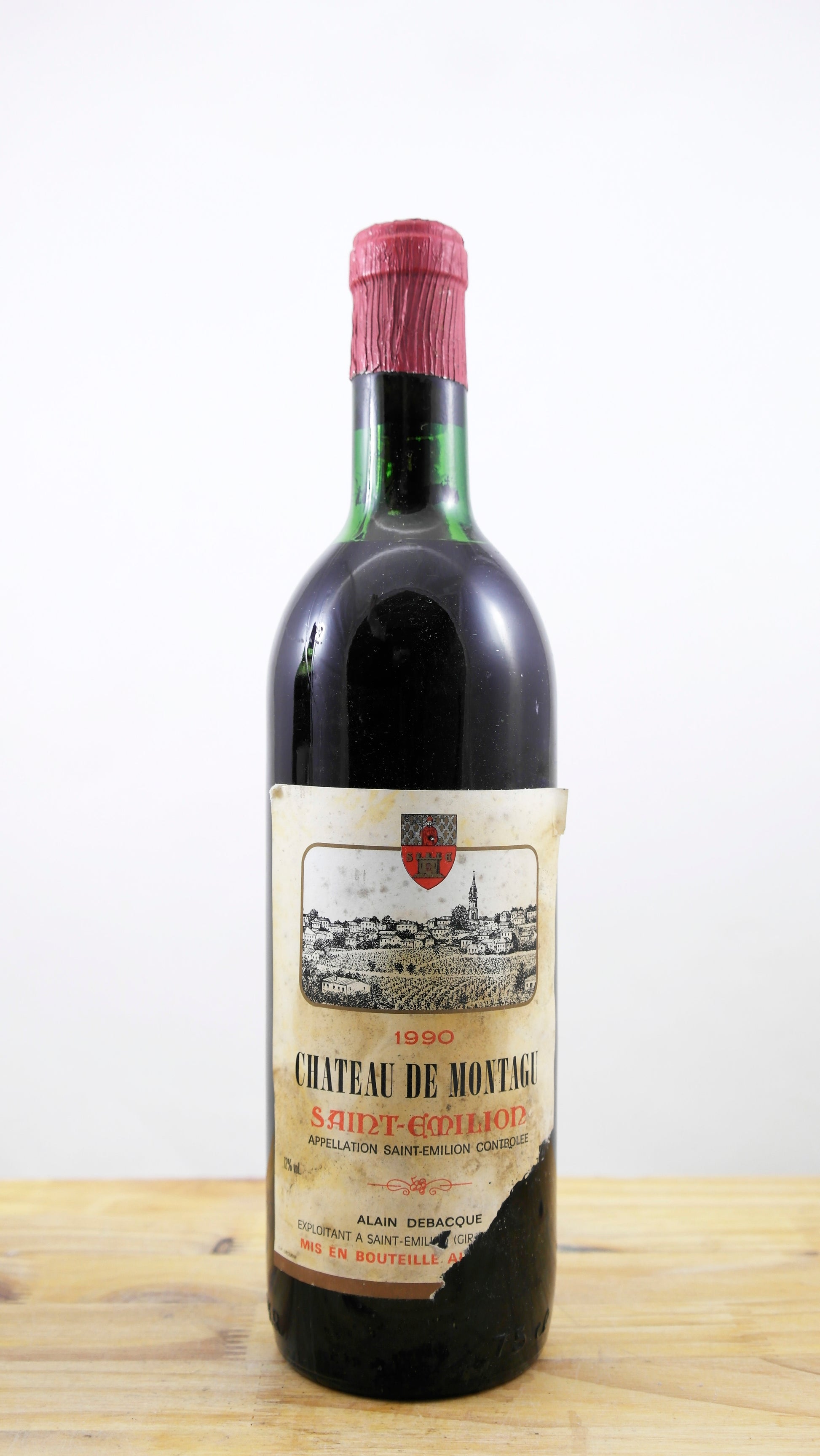 Vin Année 1990 Château de Montagu EA