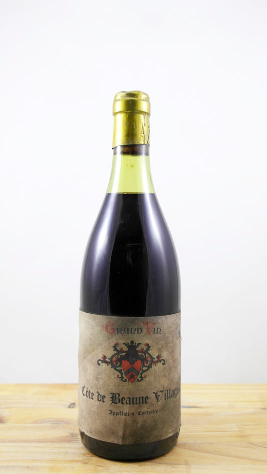 Vin Année 1978 Côtes de Beaune Villages Nolasque MI