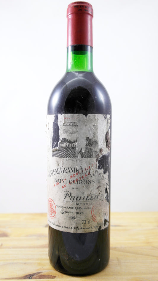 Vin Année 1974 Château Grand-Puy-Lacoste ELA