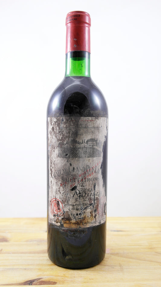 Vin Année 1974 Château Grand-Puy-Lacoste ETA