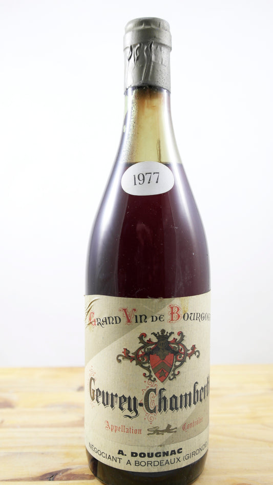 Vin Année 1977 Gevrey-Chambertin Dougnac