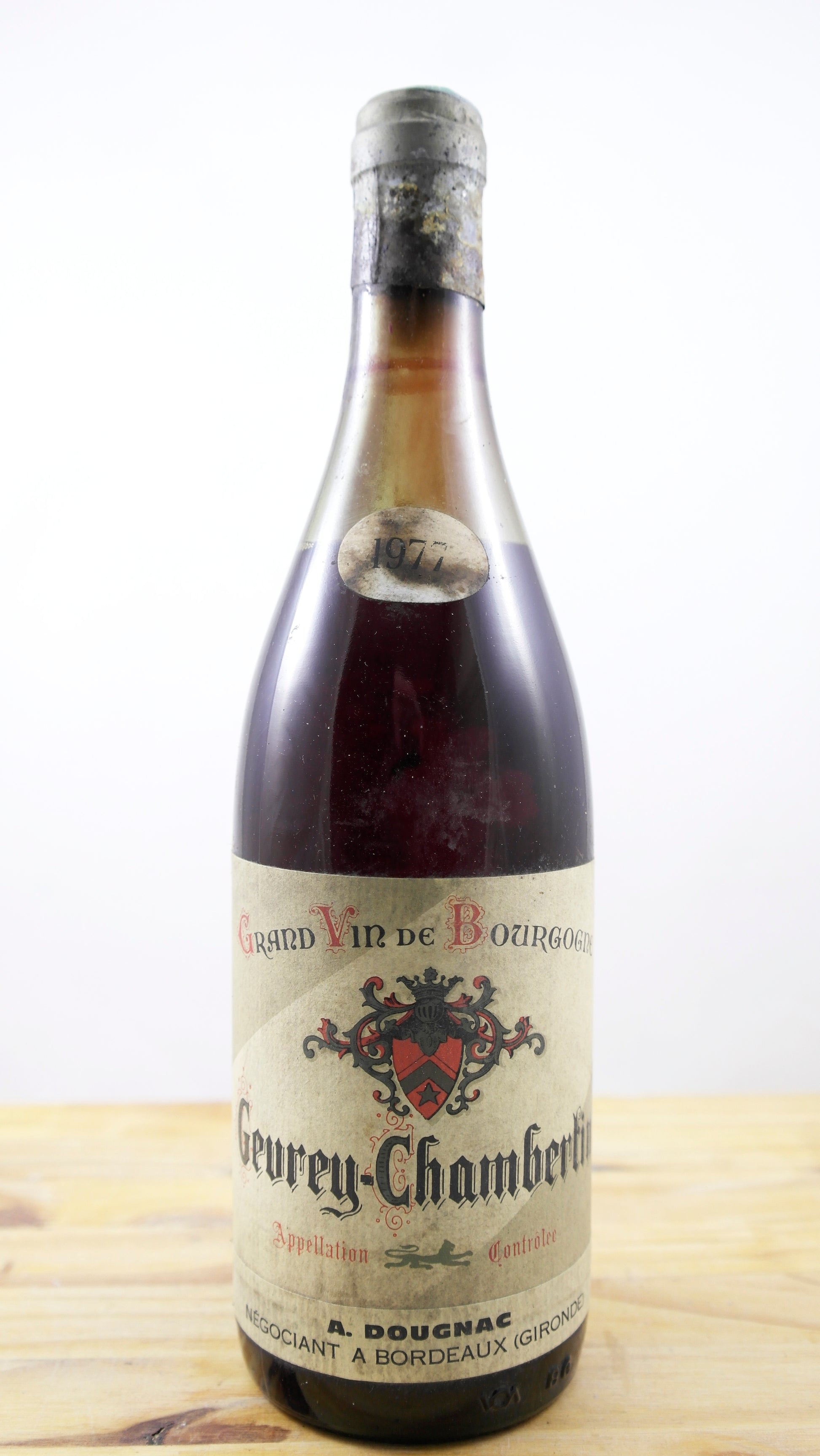 Vin Année 1977 Gevrey-Chambertin Dougnac NB