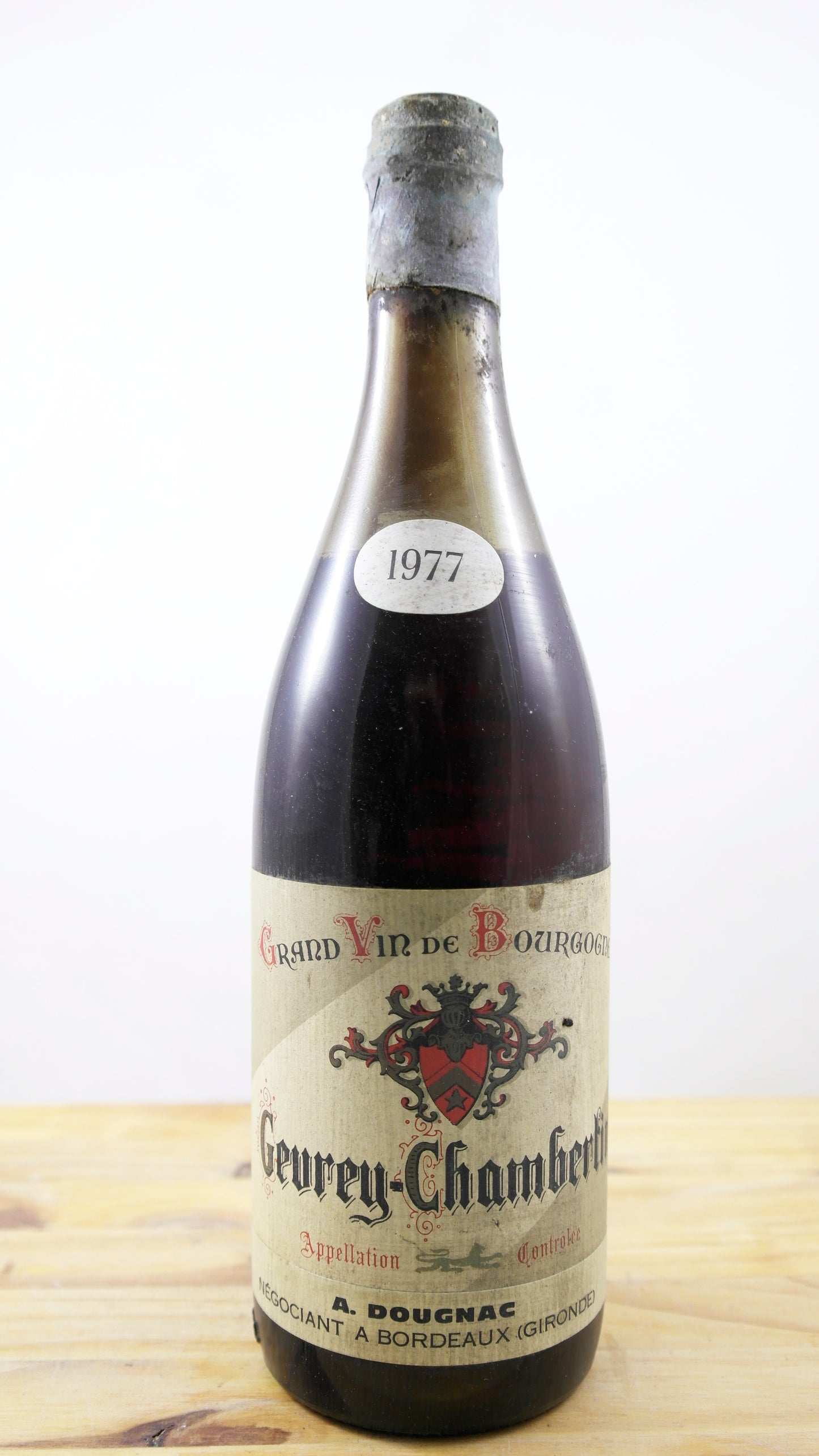 Vin Année 1977 Gevrey-Chambertin Dougnac CA