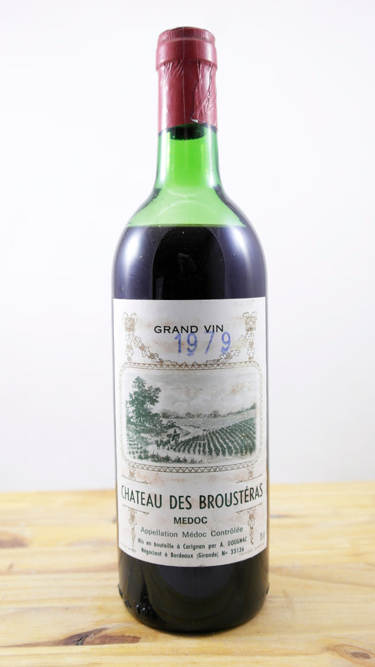Vin Année 1979 Château des Brousteras NB