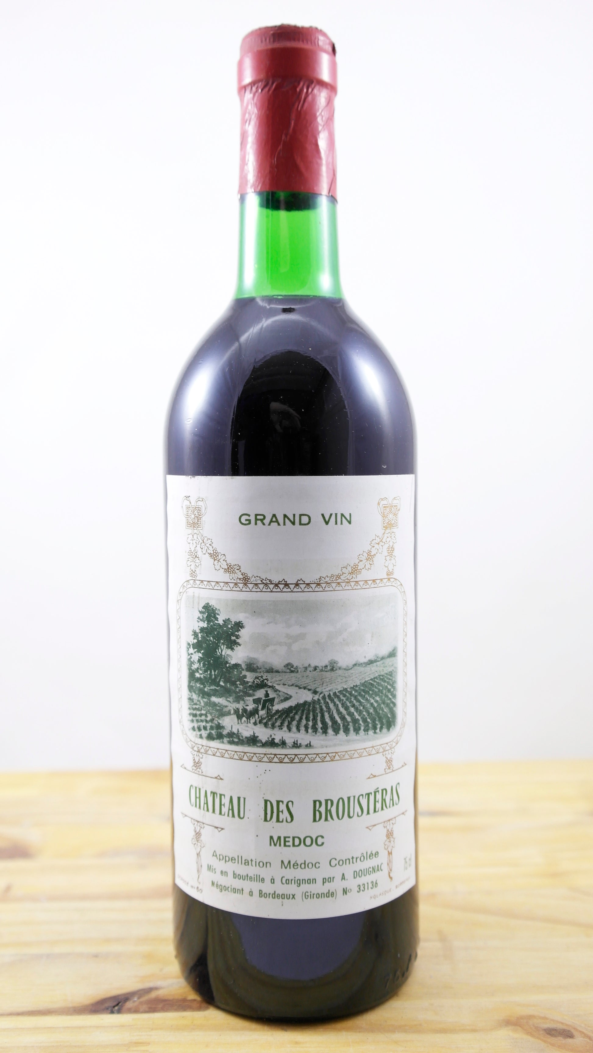 Vin Année 1979 Château des Brousteras MICA