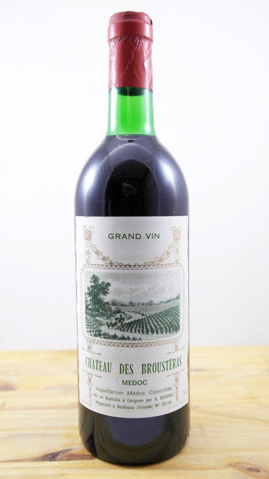 Vin Année 1979 Château des Brousteras MICA