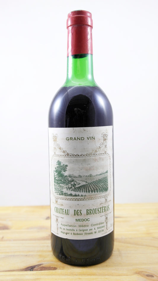 Vin Année 1979 Château des Brousteras MINB