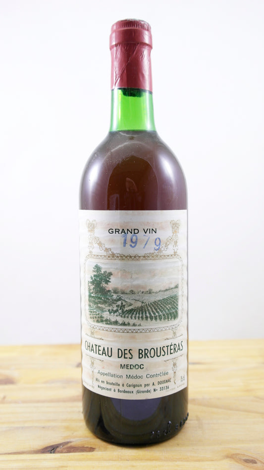 Vin Année 1979 Château des Brousteras VD