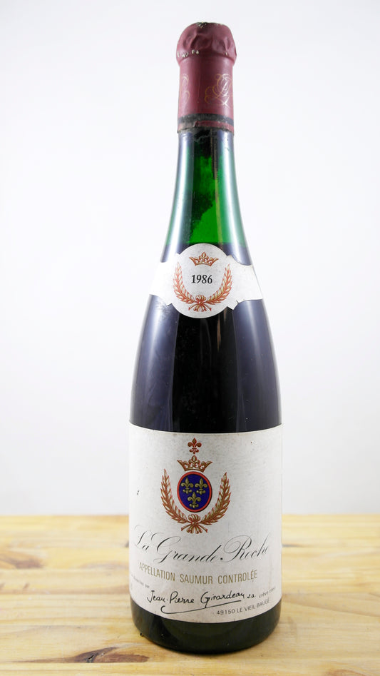 Vin Année 1986 La Grande Roche CA