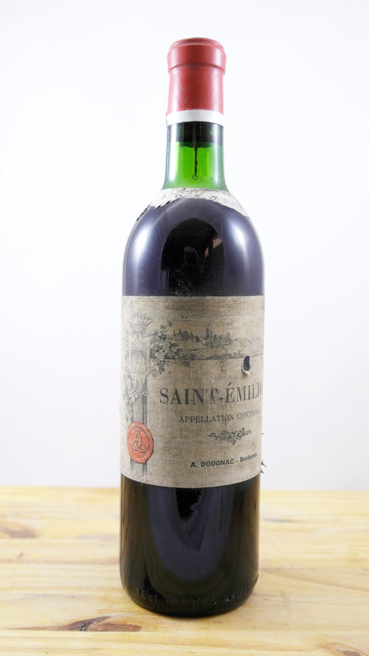 Vin Année 1972 Saint-Emilion Dougnac EA