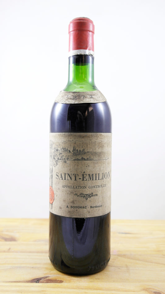 Vin Année 1972 Saint-Emilion Dougnac CA
