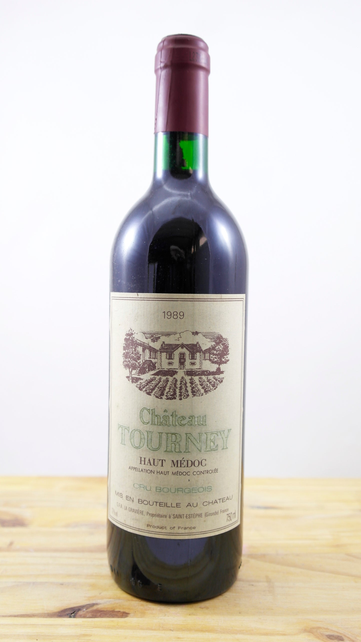 Vin Année 1989 Château Tourney