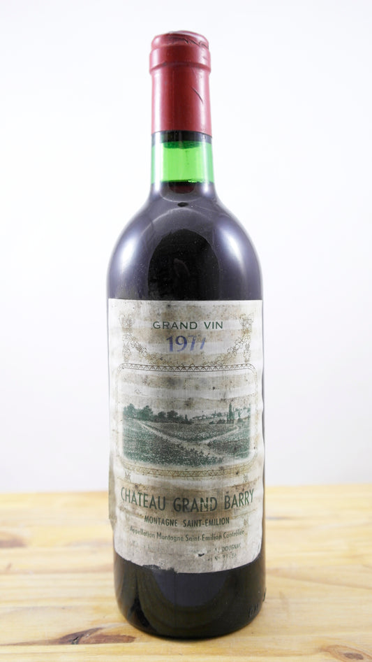Vin Année 1977 Château Grand Barry ELA