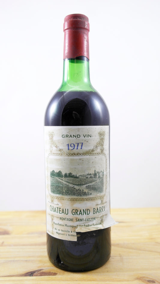 Vin Année 1977 Château Grand Barry ME