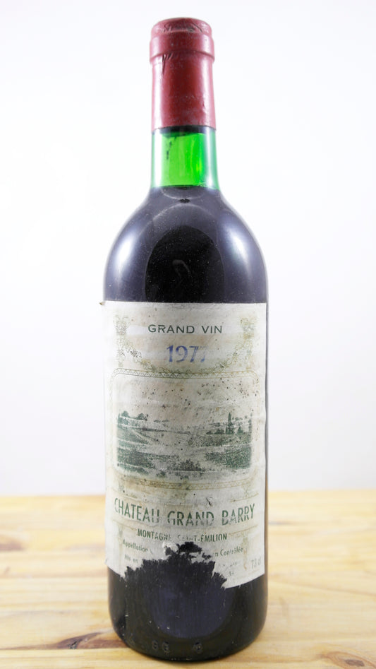 Vin Année 1977 Château Grand Barry EA