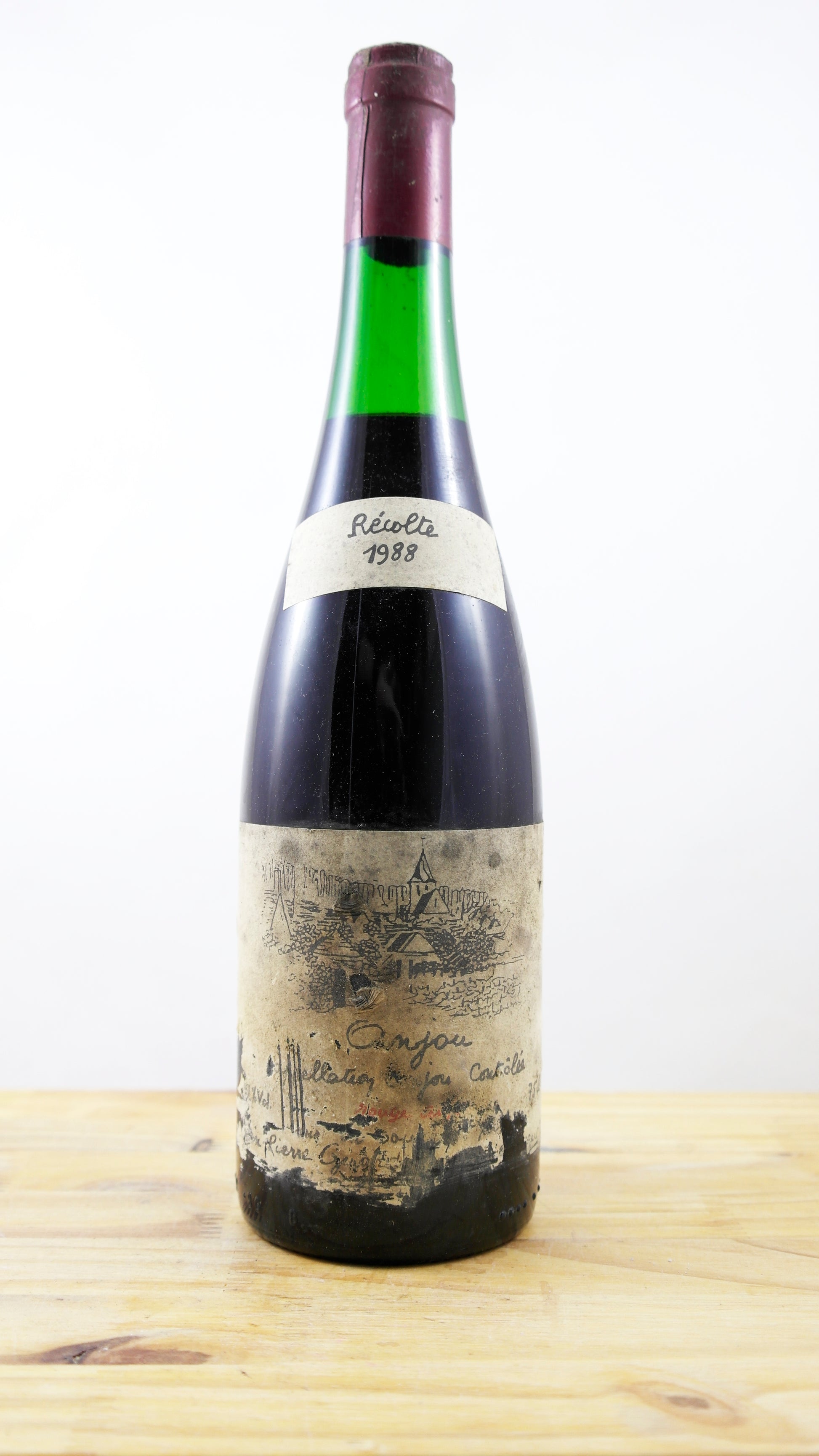 Vin Année 1988 Anjou Crêve Cœur Girardeau ES