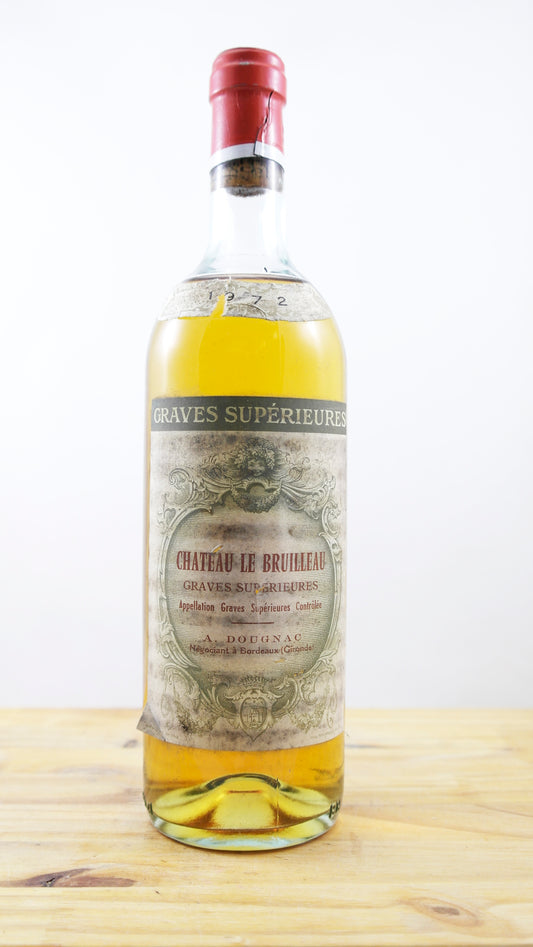 Vin Année 1972 Château le Bruilleau HE