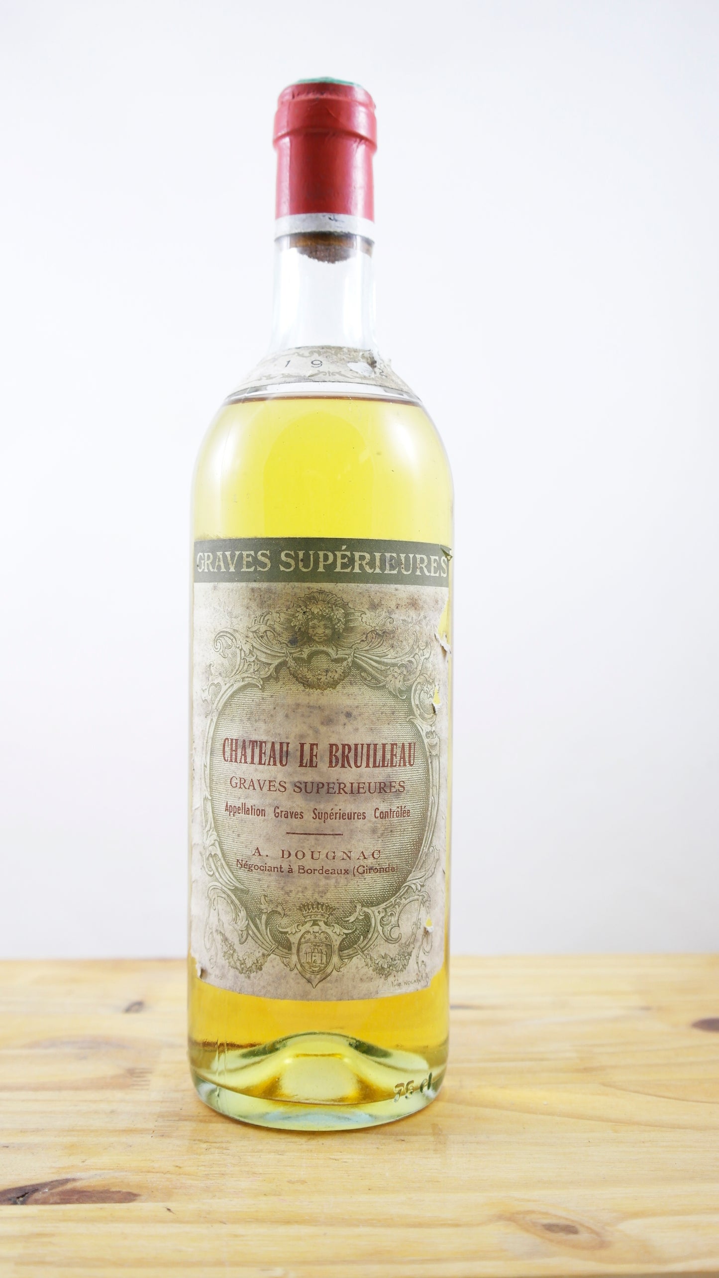 Vin Année 1972 Château le Bruilleau NB