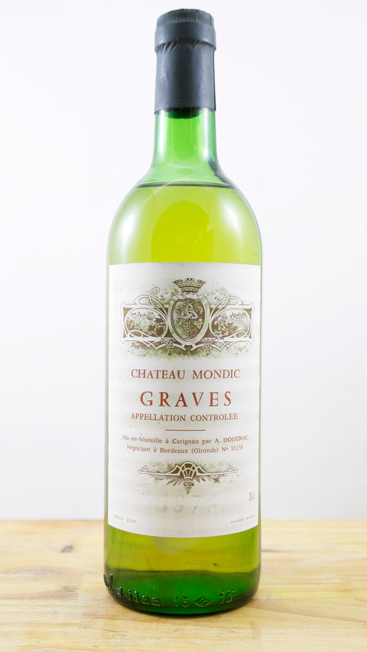 Vin Année 1979 Château Mondic  NB