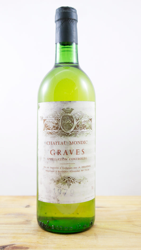 Vin Année 1979 Château Mondic  ELA