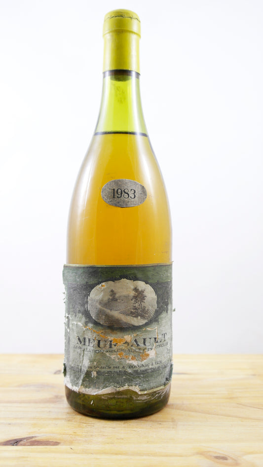Vin Année 1983 Meursault Dougnac ETA