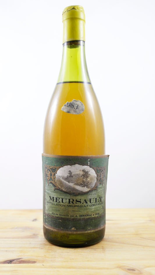 Vin Année 1983 Meursault Dougnac MA