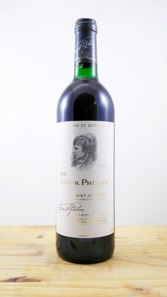 Vin Année 1991 Frank Phélan