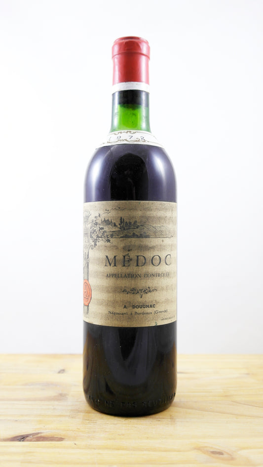 Vin Année 1972 Médoc Dougnac 