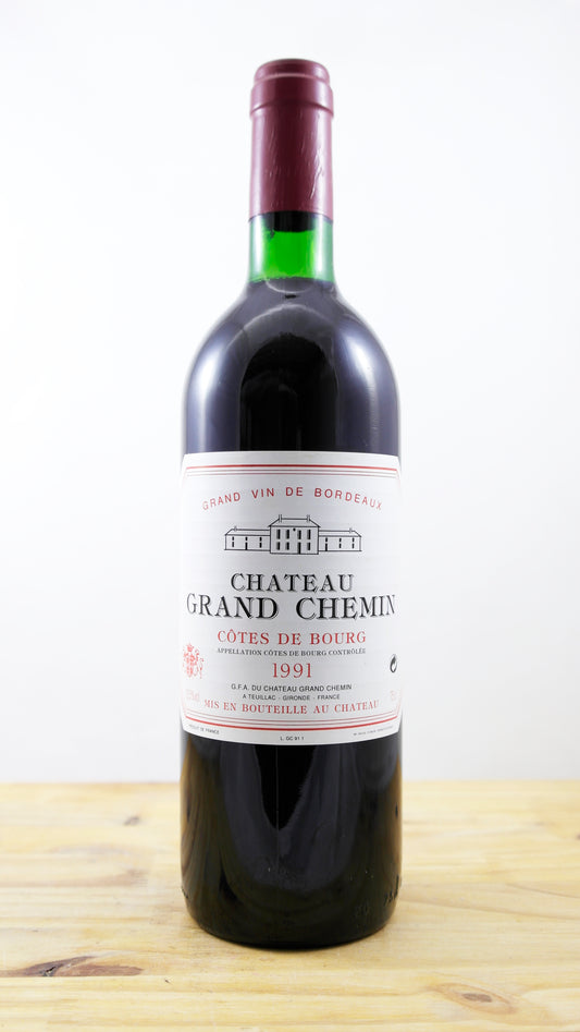 Vin Année 1991 Château Grand Chemin