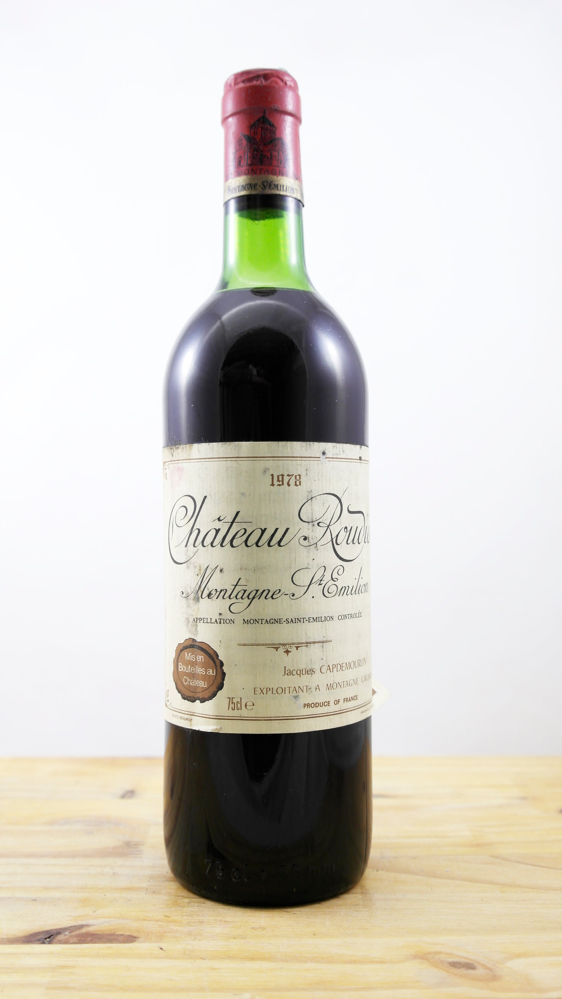 Vin Année 1978 Château Roudier