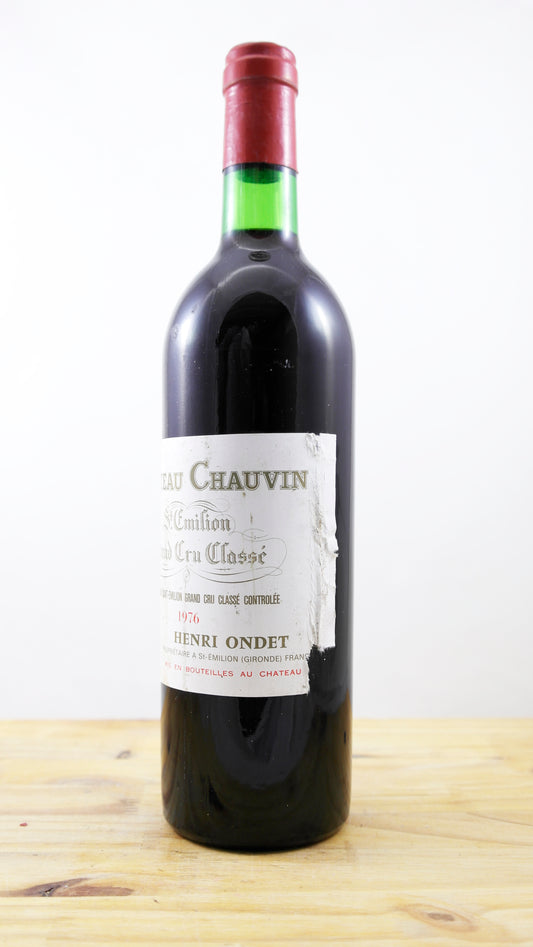 Vin Année 1976 Château Chauvin